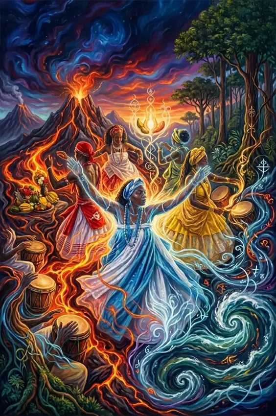 guida tecnica delle danze Orishas